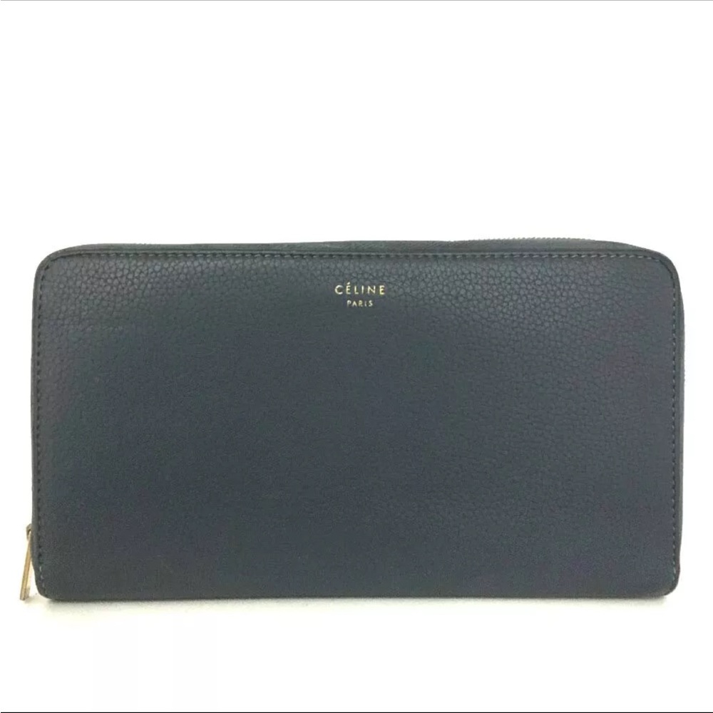 Celine zip around long wallet. Perfect condition
